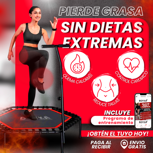 PIERDE GRASA SIN DIETAS EXTREMAS | TRAMPOLIN BOYKA