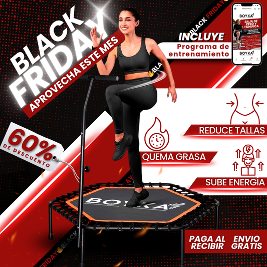 APROVECHA EL BLACK FRIDAY Y QUEMA GRASA | TRAMPOLIN FITNESS