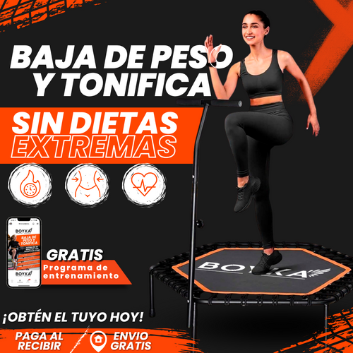 TRAMPOLIN BOYKA | BAJA DE PESO SIN DIETAS EXTREMAS